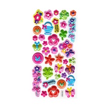 Kabartmalı Stiker Defter Planlayıcı Etiket 17 x 9 CM Limlra-016 Çiçek
