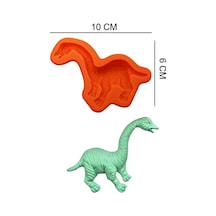 Dinozor Silikon Şeker Hamuru, Sabun, Mum Kalıp