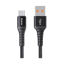 Ayrex Ca-2771 Usb-a To Type-c Q.c 4.0 Hızlı Data-şarj Kablosu 1m - Siyah Diğer