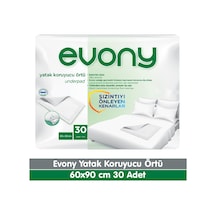 Evony Yatak Koruyucu Örtü 60x90 Cm 30 Adet