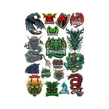 Ejderha Sticker Set 10 15 Parça Telefon, Tablet, Defter, Laptop Sticker