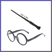 Bezos Harry Potter Asası 30 Cm Ve Siyah Çerçeveli Harry Potter Gözlüğü Seti Nıda Diğer