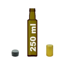 Afracam Dorika Yeşil 250 ML Cam Şişe Kapak Kapüşon