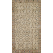 Bohem Vintage El Yapımı Yün Halı - 152x267 Cm 9940