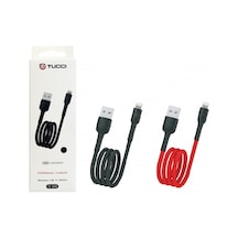 PLATOON TC-140 1.8 AMPER USB-Apple Uyumlu iOS Şarj Kablosu 1 Metre