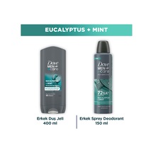 Dove Men +care Advanced Erkek Deodorant Eucalyptus Mint 150 Ml + Eucalyptus + Mint Duş Jeli 400 Ml