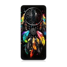 Oppo Reno 2z Uyumlu Renki Dream Catcher Düş Kapanı Desenli Silikon Kılıf
