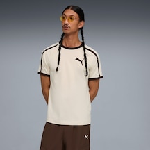Puma T7 Ringer Erkek Krem Tişört 635242-87