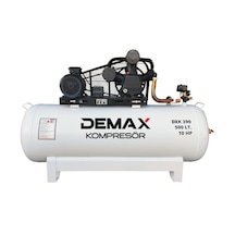 Pistonlu Hava Kompresörü 12 Bar 500 Lt 10 Hp Demax