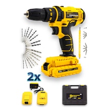 Dynamic Tech DT-416 Çift Akülü Şarjlı Darbeli Matkap