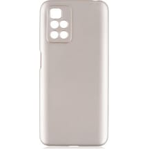 Redmi 10 Kılıf Esnek Yapılı İnce Slim Silikon Kapak Ryc/premier Gold
