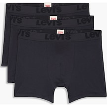 Levi's 3'lü Erkek Siyah Boxer