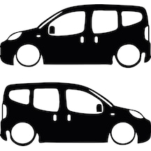 Peugeot Bipper Sticker Peugeot Sticker Bipper Gölge Oto Sticker