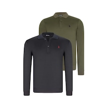 İkili Set V4007 Dewberry Erkek Sweatshırt-lacivert-haki Lacivert-haki İkili Set V4007 Dewberry Erkek Sweatshırt-lacivert-haki Lacivert-haki