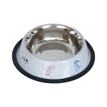 Tommy 16 Oz Köpek Figürlü Çelik Köpek Mama Kabı 470 ML