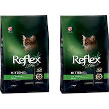 Reflex Plus Kitten Tavuklu Yavru Kedi Maması 2 x 1500 G