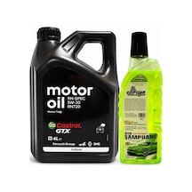 Castrol Motor Yağı Gtx 5w-30 Rn720 4 Litre + Oto Şampuan 1000 Ml