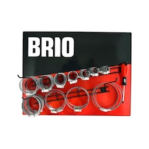 Brio Kelepçe Seti 100 Parça 8X16-90X110 Panoda