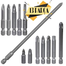 İzeltaş-klytek Matkap Bits Uç Vidalama Ucu Düz Yıldız Torx 13'lü