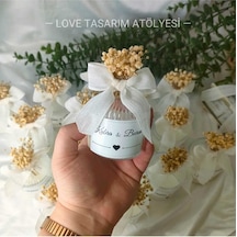 Bernami Mum Pinterest 10 Adet Kutulu Mika Şekerlik Mum Söz, Nişan, Nikah, Mevlüt, Doğum Günü, Düğün Hediyelik Diğer