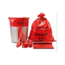 Tıbbi Atık Poşeti 55X60 1 Rulo 20 Adettir