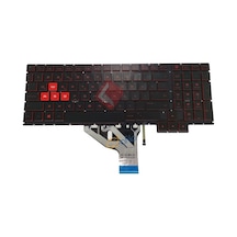 HP Uyumlu Omen 15-Ce032Nd, 15-Ce032Ng, 15-Ce032Tx Klavye (Işıklı) - 539179823