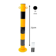Otopark Bariyeri 75 cm Demir Duba Araç Park Bariyer Sabit Baba