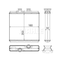 BEHR 8FH351315-411 Kalorifer Radyatörü W204 207 212 218 07-