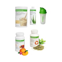 Herbalife Set Vanilya Shake- Aloe Suyu- 50 Gr Şeftali Aromalı Çay- Thermo Complete Ve Shaker