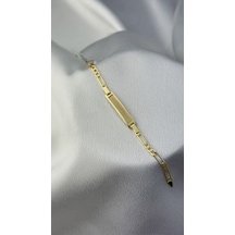 Unisex Altın Çocuk Bilekliği Sarı Altın 31274973