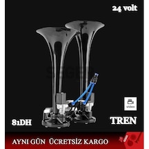 Seger 24V Tren, Tır, Ağır Kara Taşıtları Kornası 81Dh (Turbo)