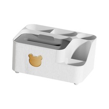 Suntek Gece Standı Ofis Dresser Beyaz L Için Doku Kutusu Tutucu