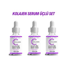Yaşlanma Ve Kırışıklık Karşıtı Kolajen Serum 20 Ml 3 Adet