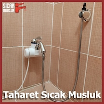 Sıcak Musluk Elektrikli Taharet Sıcak WC Musluk Ani Su Isıtıcı THR-2B