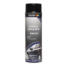 Motip Mat Siyah Üniversal Akrilik Boya Spreyi 500 ML.