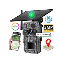 3 Sensörlü Gps Destekli 4g Sim Kartlı Solar Foto Kapan Kamera-134946