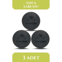 Sabunal Amla Sabunu 3 Adet - Saç ve Sakal Bakımına Uygun Doğal Sabun