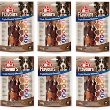 8in1 Flavours Triple Flavour Skewers Üçlü Lezzet Şişleri 113 G X 6 Adet