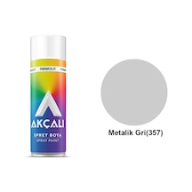 Akçalı Sprey Boya Metalik Gri