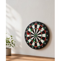 17 İnç Sağlam Ahşap Gövdeli Dart Tahtası