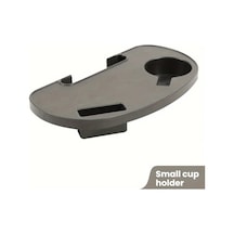 Sunshine011 Küçük Boy 1 Adet Sıfır Yerçekimi Sandalyesi Cep Telefonu Yuvalı Masa - Dayanıklı Siyah Küçük