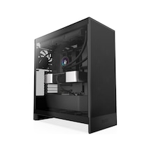 Nzxt H7 Flow 2024 CM-H72FB-01 Temperli Cam USB 3.2 ATX Mid Tower Kasa Siyah