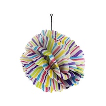 SÜS PONPON PELUR KAĞITTAN 35 CM RENGARENK