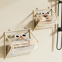 Tongxida Bosphorusboutique Su Sones Şeffaf Saklama Renk: Bej Çorap Çantası, Çanta Bej Banyo Askılı Mn Diğer