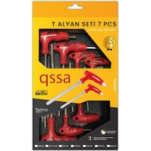 Eltos 7 Parça T Tipi Alyan Seti 2 2,5 3 4 5 6 8 Mm Alyan Seti 7