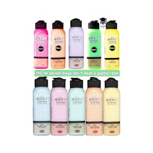 140 Ml Akrilik Boya Seti 4 Neon 6 Pastel Renk Artdeco 10 Adet 0000 Naturel
