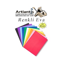 Eva 10 Renk A4 20x30 1 Paket Düz Eva Süngeri 10 Lu Renkli Eva 20 30 Elişi Okul Öncesi Ana Sınıfı İlkokul