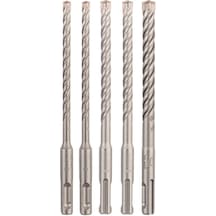 Bosch SDS plus-5X Serisi Kırıcı Delici Matkap Ucu 5 Parça Set (6,6,8,8,10 x 160 mm)-2608833911