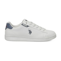 U.s. Polo Assn. Costa 6fx Beyaz Erkek Sneaker Beyaz-mavı