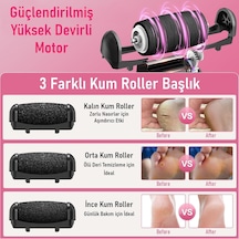 10 Lu Ayak Bakım Seti Elektrikli Nasır Ayak Törpüsü Ve Pedikür Şarjlı Ve Taşınabilir